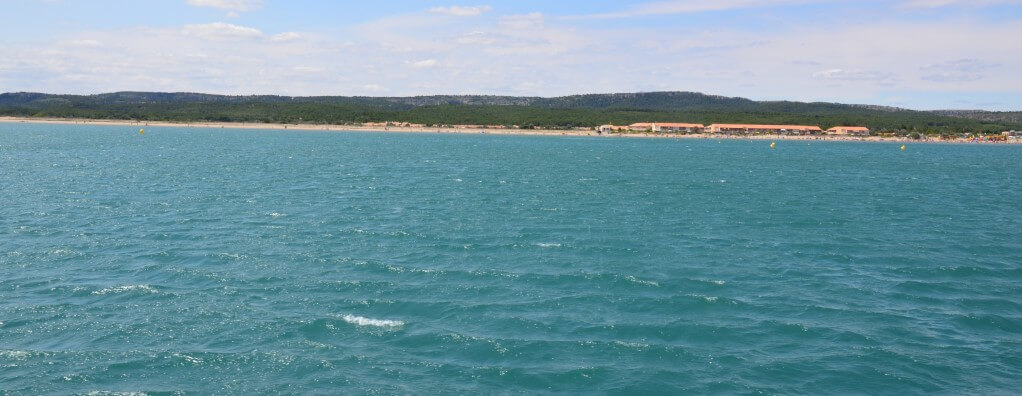 Meerblick Gruissan Les Ayguades Südfrankreich